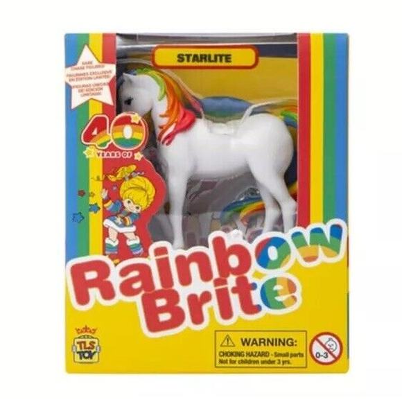 🔥Rainbow Brite 40th Anniversary Starlite Horse Minifigure TLS Toy BNWT🔥 - Picture 1 of 6